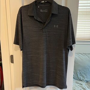 Under Armour Men's Charcoal Polo Shirt